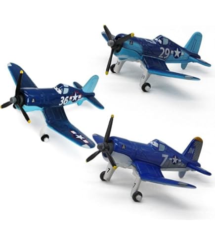 Mattel Disney Planes Navy Dusty Crophopper Diecast Aircraft